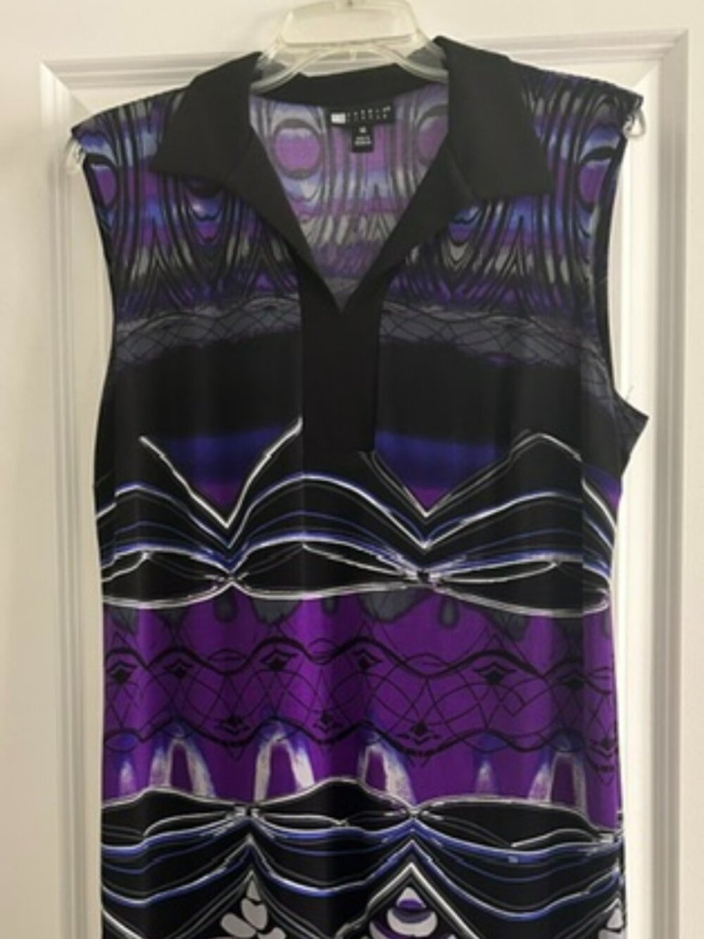Carole Little Sleeveless Shift Dress, Size 14